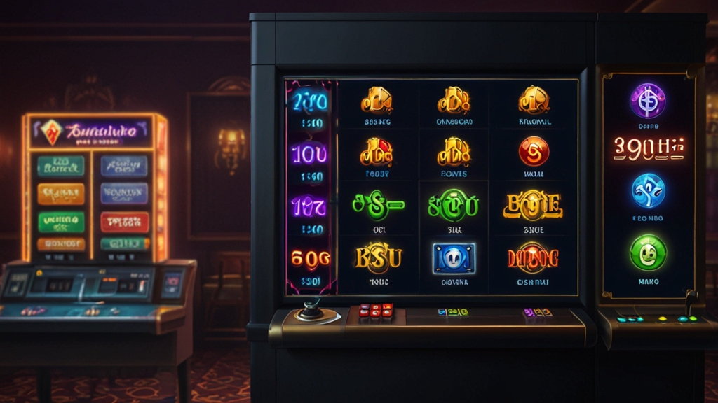Casino cashier screen comparing bonus offers by region and payment method